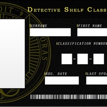 DSC侦探图书卡及logo