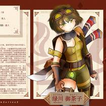 【怪物猎人·同风】角色人设卡-绿川御茶子