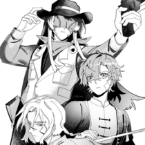 【第二章】本不想画画但被群友50p大作震撼只能被骗来继续画画