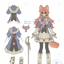 伊芙 紫色骑士服