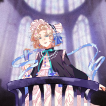 *折扇打开的声音*