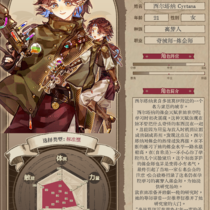 怪物饭Ⅱ人设卡-西尔塔纳