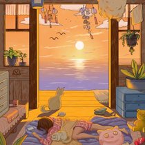 海滨的傍晚